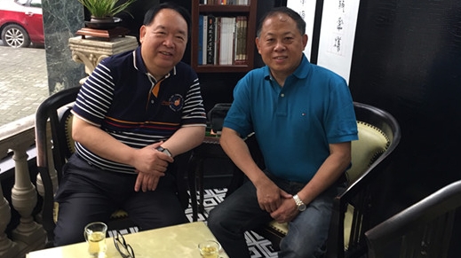 上海有座上海大厦，里面有个上海客厅