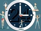 【文体社会】探访沪上24小时健身房 深更半夜有人来这里出出汗