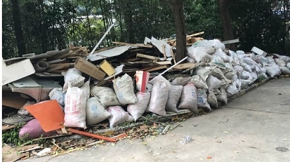 新闻追踪 | 三处建筑垃圾堆积均有改善