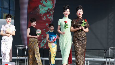 海派旗袍在莫斯科成为“网红”