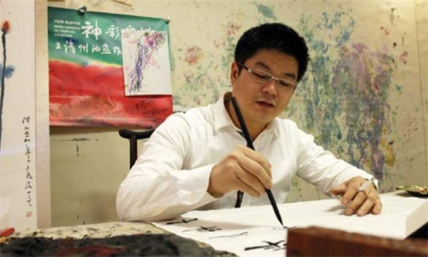 国画颜料排行_国粹艺术名家——唐国富(2)