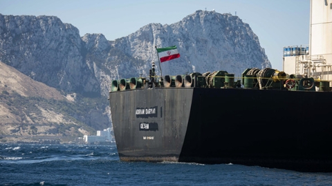 美财政部制裁获释伊朗油轮