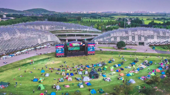 国庆8天超12万人涌进辰山，这个户外亲子艺术节吸引数千组亲子家庭