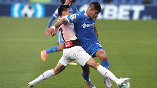 武磊连场首发攻防出色，西班牙人队193天的倒数第一终于甩掉了！