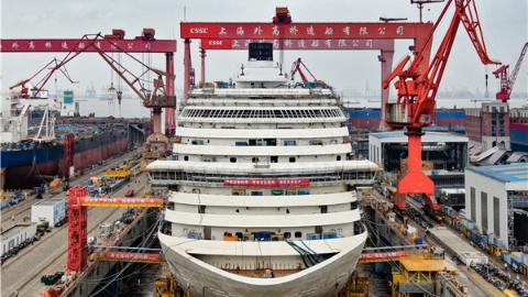 累计交船194艘，中国船舶集团提前完成全年目标