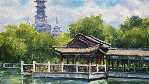 免票！欢迎参观“美丽中国·魅力横店”油画展