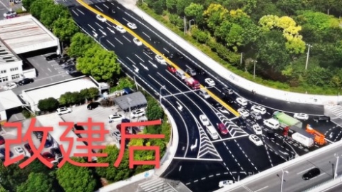 应对冬至祭扫大客流，嘉定警方在路口做了“微改造”