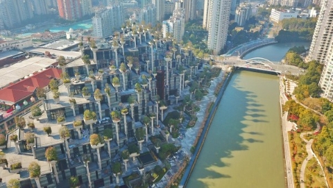上海城市空中花园、沪上唯一山型购物中心天安千树明天将正式开业