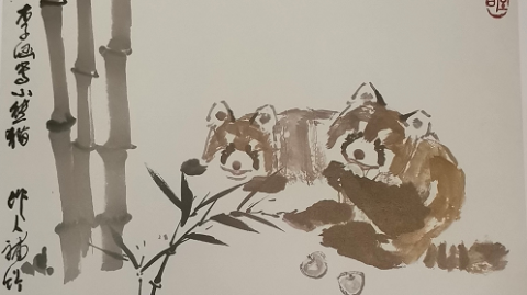为纪念写意花鸟画大师李苦禅，150幅作品组成这场师生展