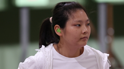 上海姑娘姜冉馨摘得东京奥运会射击女子10米气手枪铜牌