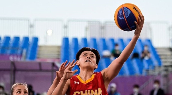 中国三人女篮获得奥运季军