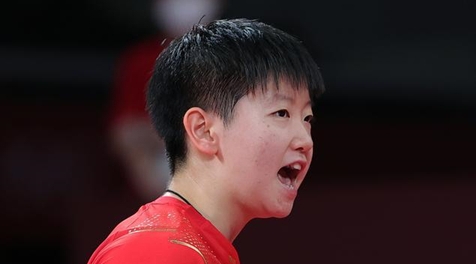 国乒提前锁定奥运乒乓女单冠亚军！孙颖莎4比0淘汰伊藤美诚 与陈梦会师决赛