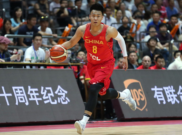 【文体人物】中国男篮小将赵睿表现抢眼