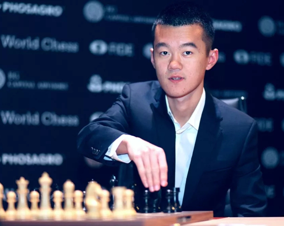 国际象棋世界冠军候选人赛第13轮 中国丁立人今晨又和了