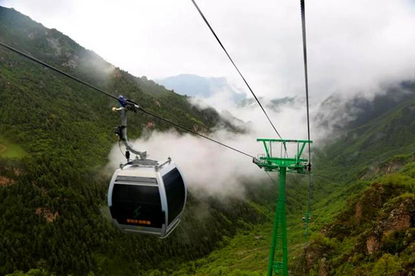 打卡秘诀 | 总投资1亿元,青海首条旅游观光索道建成并向游客开放