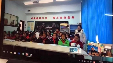 上海社会力量在行动丨为更多藏区孩子打开看世界的窗 上海市志愿服务公益基金会远程空中课堂受欢迎