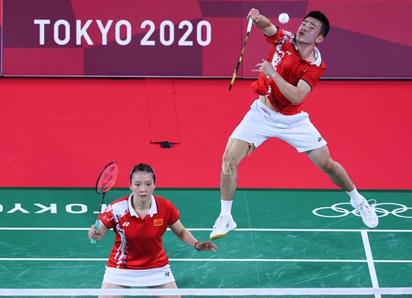 提前包揽冠亚军中国羽毛球队会师奥运混双决赛